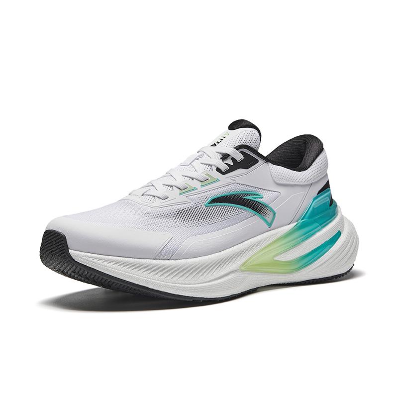 Anta Atmungsaktive Leichte Freizeit-Laufschuhe Herren Reine Weiße Sneaker 112435536-5