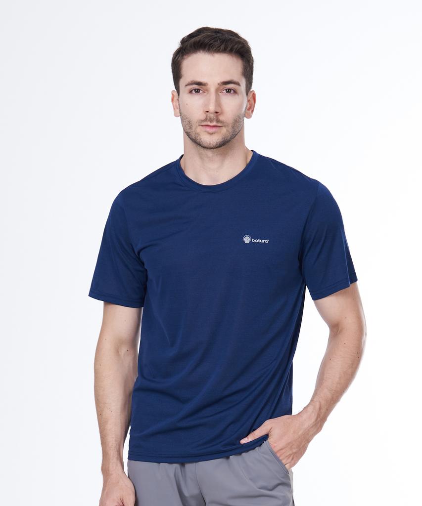 EZBUY Light Breeze Men'S Short Sleeve Round Neck T-Shirt 5 Colors (Type B)