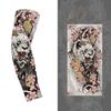 1Pc Arm Covers Flower Cooling Arm Tattoo Sleeve Uv Protection Cycling Gloves Unisex Sunscreen Sleeve Sunscreen Arm Warmers