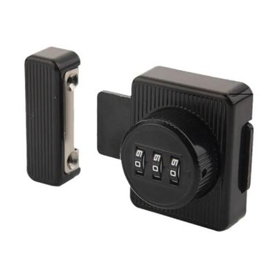 Multifunkční 3místná dvířka Zámek heslem Trezor Bez klíče Zásuvka Zámek hesla Hardware Pohodlná skříňka na kódový zámek
