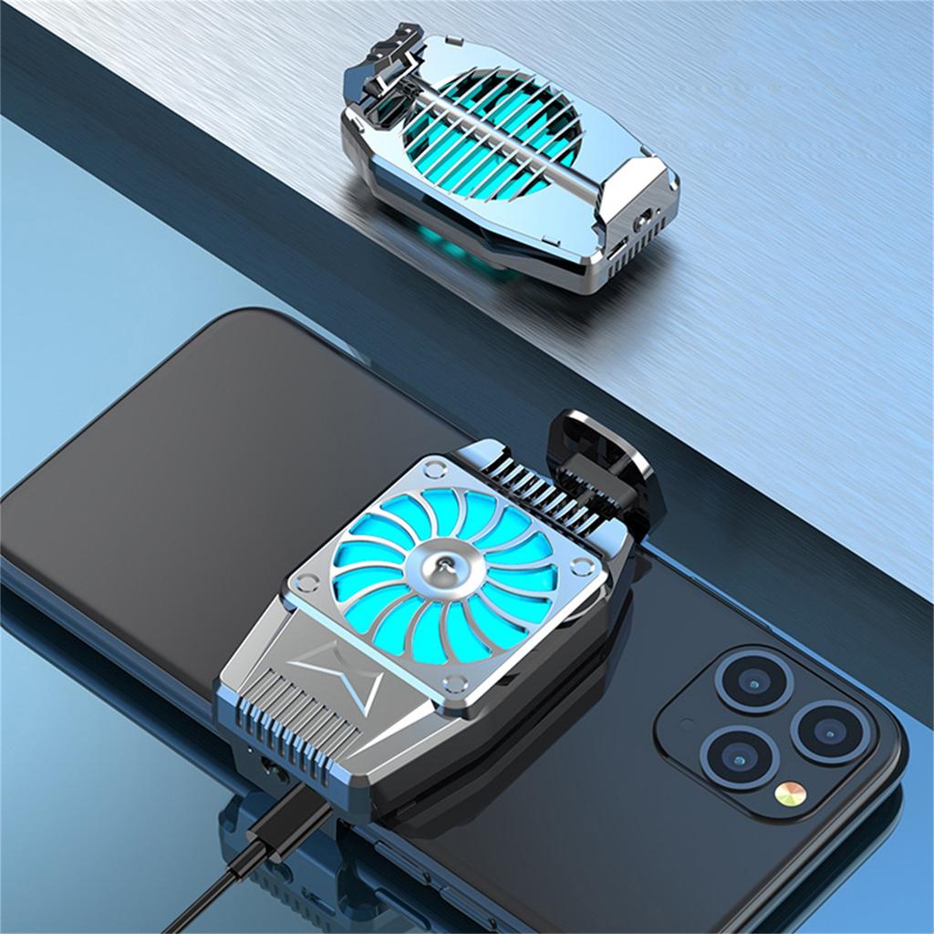 Mobile Phone Fan Radiator Hurri-cane Cooler Cell Phone Cool Heat Sink For /For