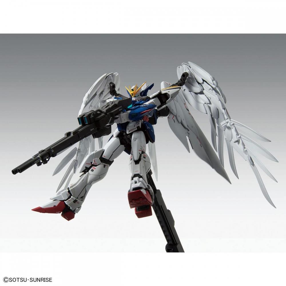Bandai SPIRITS MG Mobile Report Gundam W Endless Waltz Wing Gundam Zero EW Ver.Ka Model din plastic la scară 1100 codificată cu culori