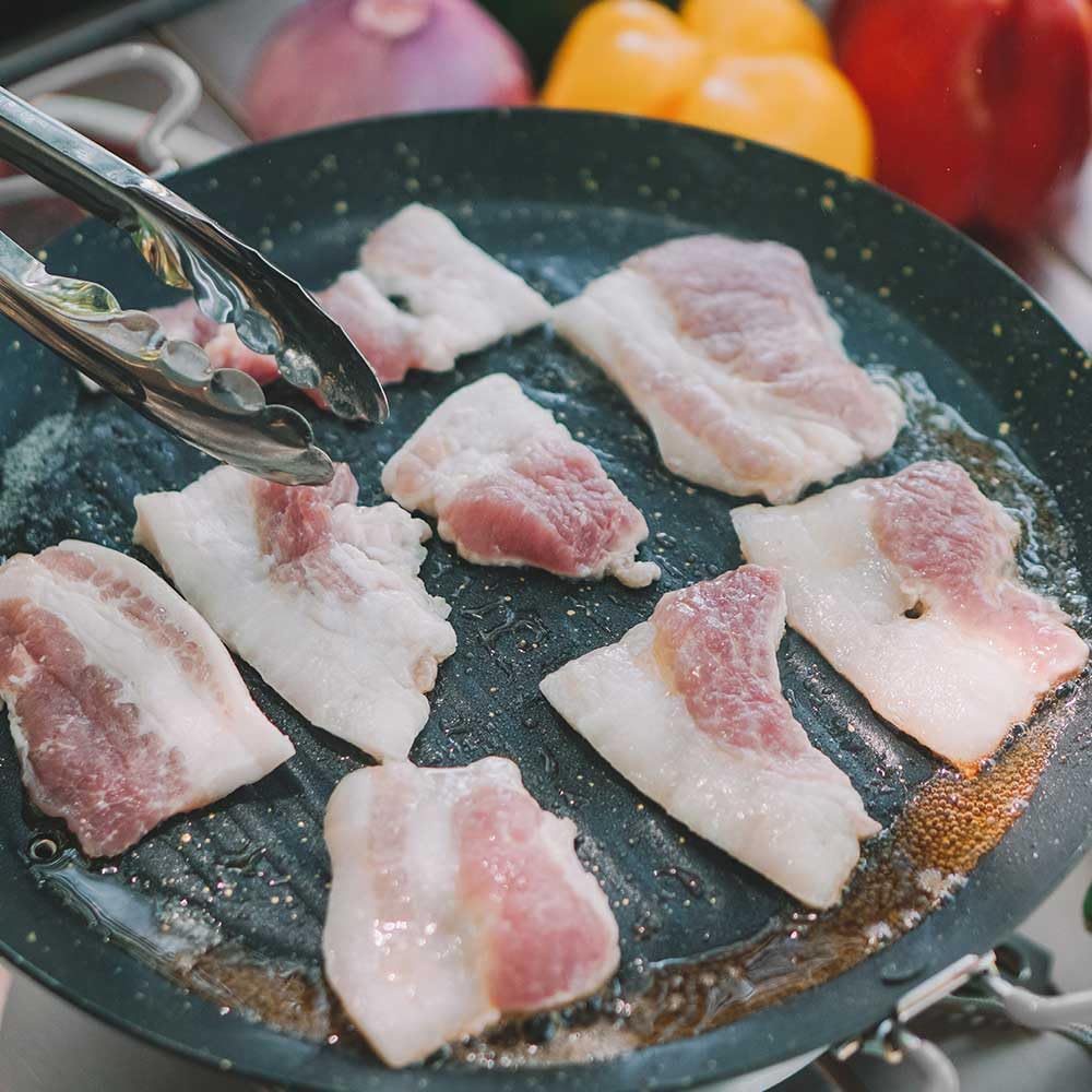 Fire-Maple Multi-Griddle - Camping & Outdoor Griddle, 31cm Diameter, Lightweight, Suitable for Direct Flame, Round Grill Plate, Grill Pan, Camping Fry