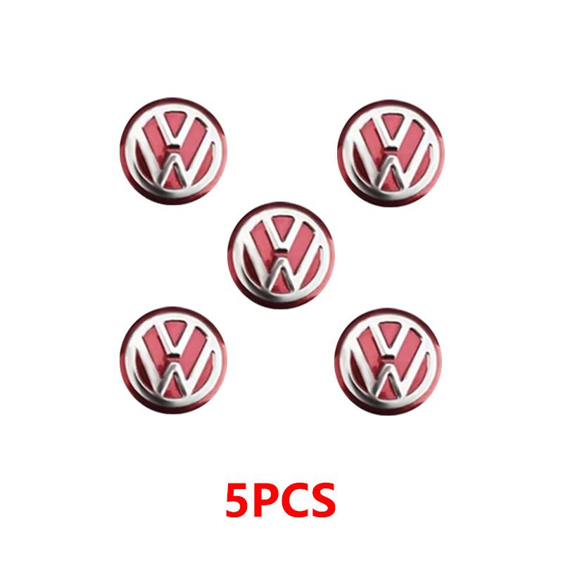 14/11mm Car Key Emblems Replacement Car Key Stickers For Volkswagen VW Polo Passat B5 B6 B7 Golf 4 5 6 Tiguan Jetta CC T5 Touran Ph6