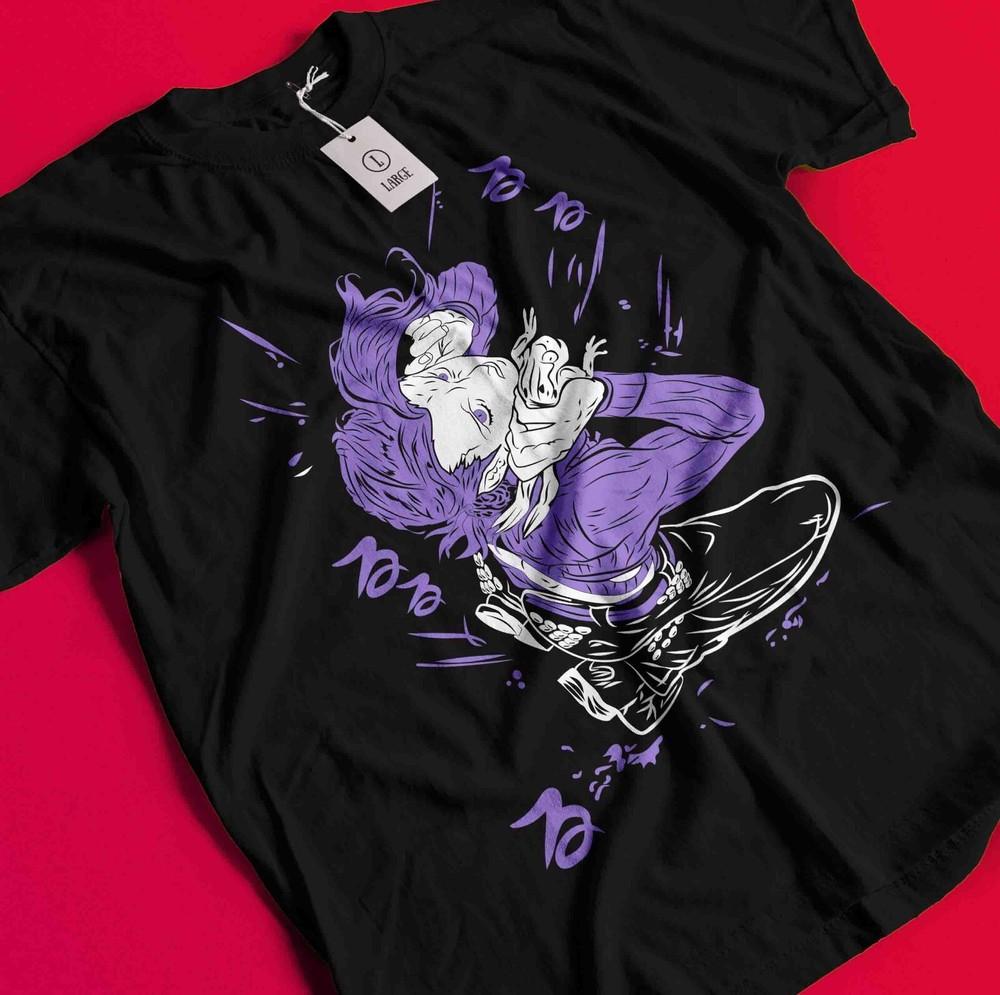 

Jojo s Bizarre Adventure T-Shirt Jonathan Joeastar Shirt Dio Tshirt Jotaro Kujo BB1338 3XL