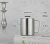 300ml Double-Layer Insulated Coffee Cup - 304 Stainless Steel, Thermal Milk and Mouthwash Cup, Customizable Logo.