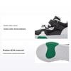 Li Ning Kids Sports Lifestyle Series Synthetic Leather Fashion Comfortable Fleece Non-Slip Wear-Resistant Warm Mid-Top Kids Sneakers YKNU100-21