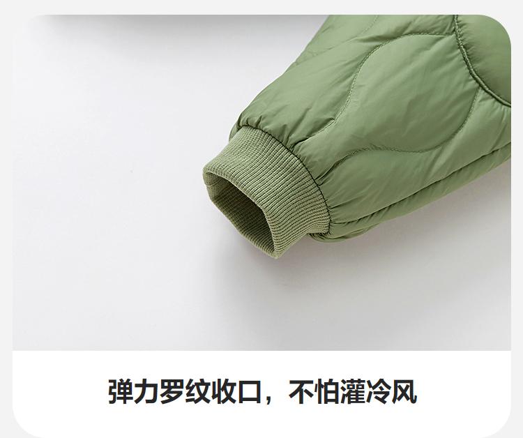 Mini Balabala Men's and Women's Down Pants 2025 Winter New Baby Pants with Water repellent Velvet