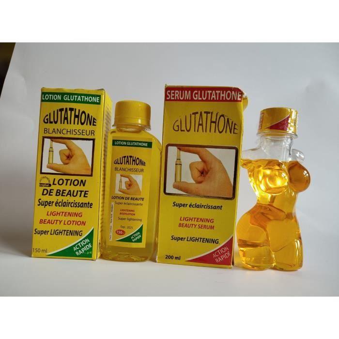 Lotion Et Sérum Concentré - KUNCHIDIITA - Glutathione - 150 Ml - Mixte - Adulte
