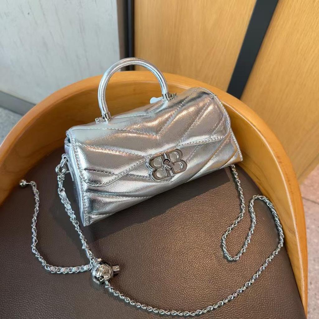 2025 Beliebte Damen Diamant-Rauten Leder Umhängetasche