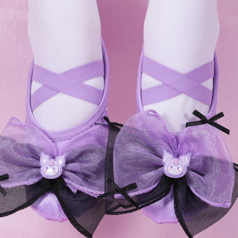 Mädchen Tanzschuhe Weiche Sohle Kinder Ballettschuhe Tanzschuhe Niedlich Bühnenauftritt Katzenpfoten Schuhe Schleifendekoration