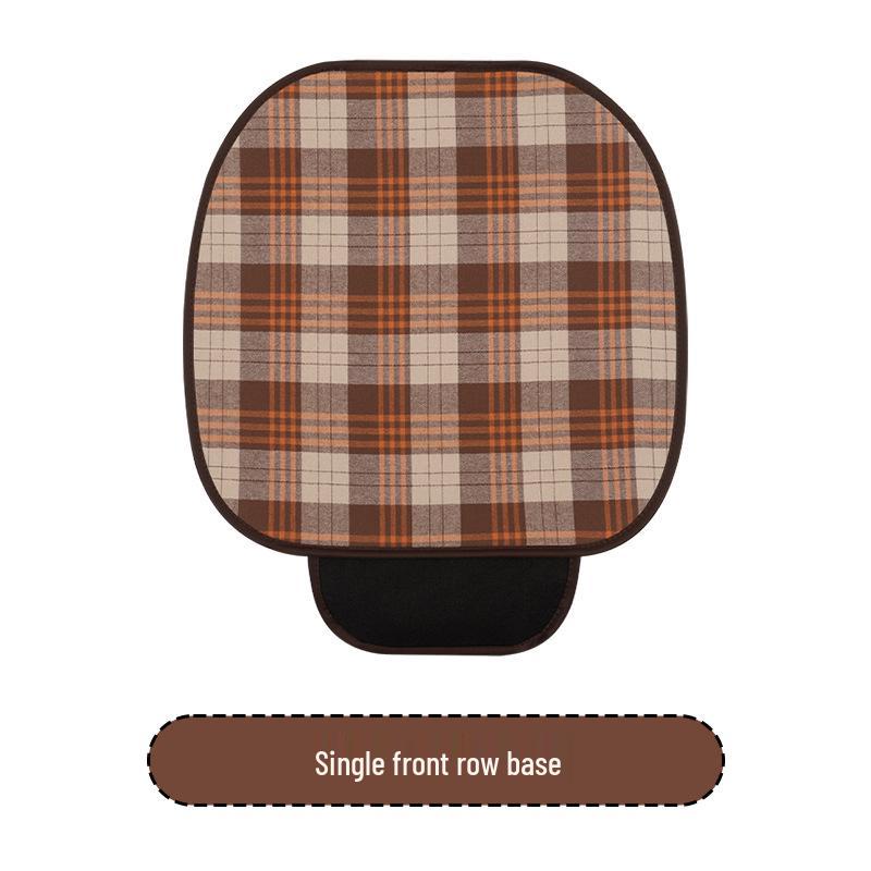 

Plaid Coffee Cup Car Seat Cushion for Haval H6, Big Dog, Xiaolong MAX, Menglong H3, H5 - All Seasons Fashion.
