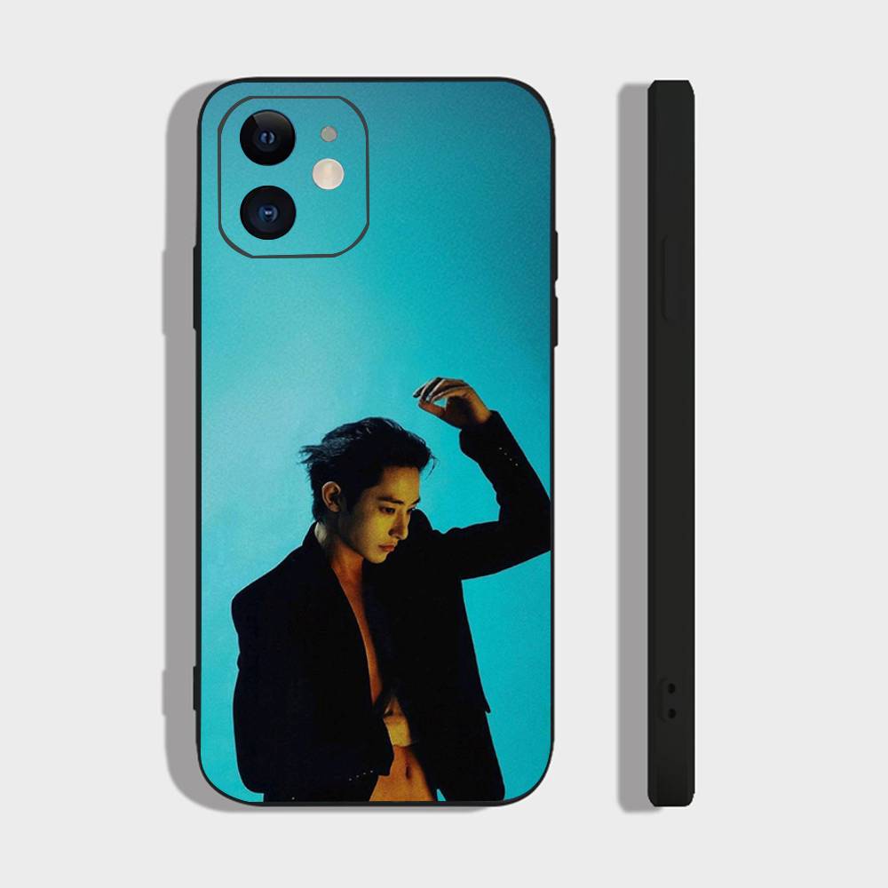 Korean Celebrity Lee Soo Hyuk Phone Case For IPhone 17 Air 16 15 14 13 Pro Max 11 12 Black Silicone Cover