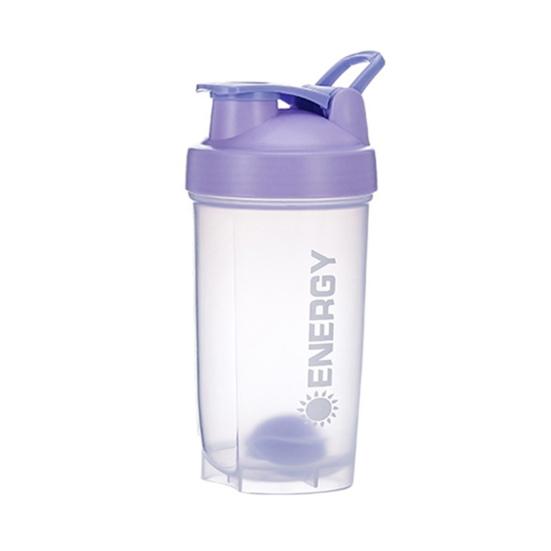 

Бутылка-шейкер 500 мл с шариком для перемешивания, герметичная полипропиленовая, легко смешивает протеин, стакан для воды для фитнеса