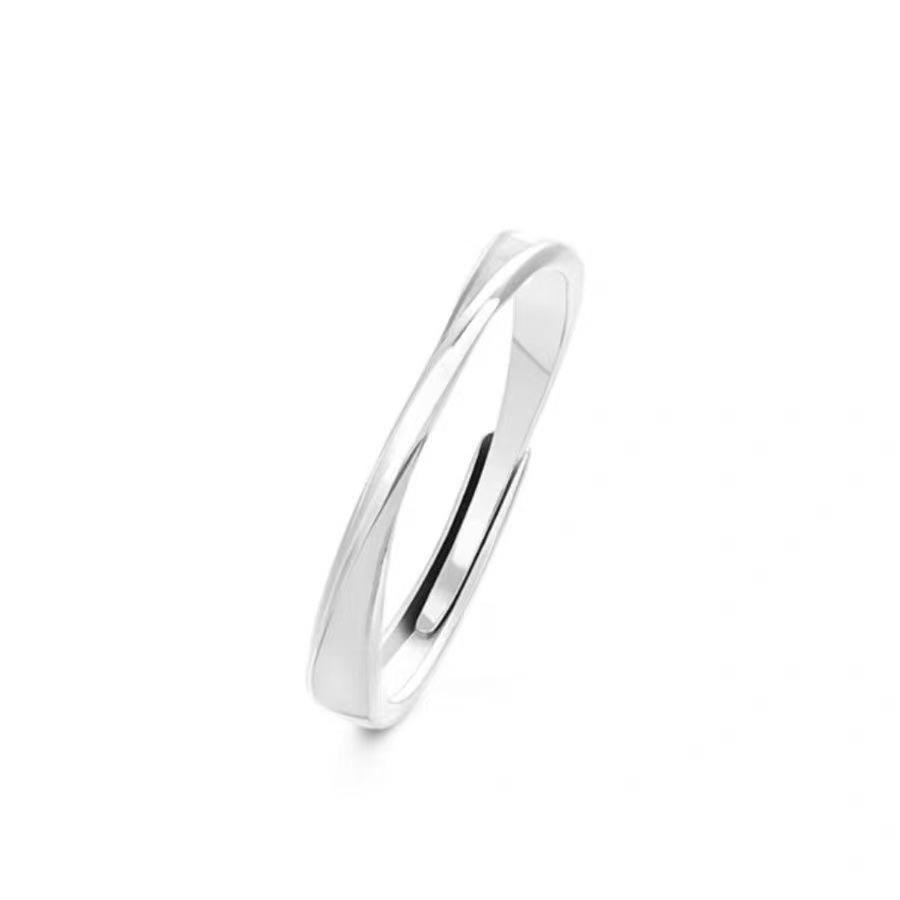 VIVIWELL Butterfly Wing Galaxy Luminous Couple Rings - High-End Versatile Design
