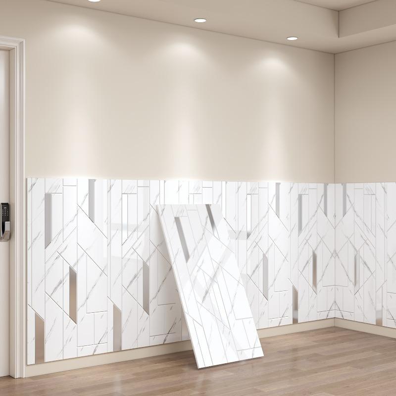 

10pcs 3D Mosaic Wall Sticker Self Adhesive Waterproof Moisture Proof DIY TV Background Wall Living Room Home Decor Sticker 30cmx60cm 10pcs