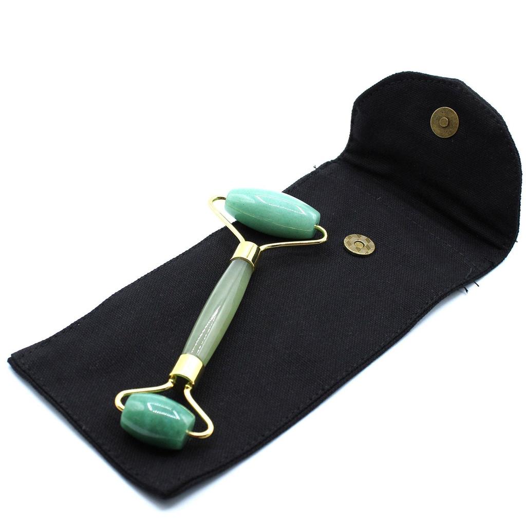 Jade Roller Facial Massager Double-Ended