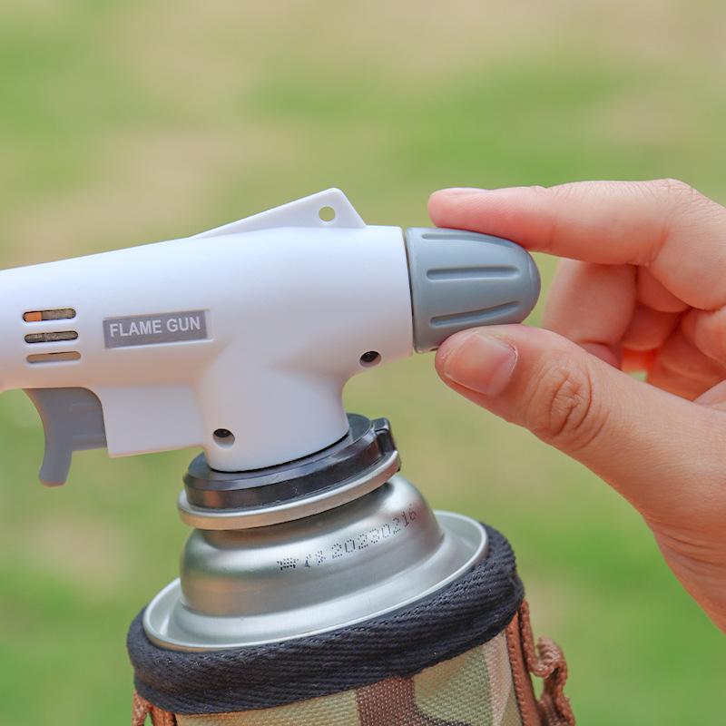 920 Card Type Flamethrower Outdoor Barbecue Kitchen Baking Igniter Flame Gun Ceramic Core Spray Gun Small Welding Gun