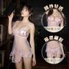 Bow Mesh Sexy Pajamas Small Breasts Pure Lust Lace Sweet New Girl Suspenders