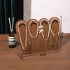 Simple Wood Bracelet Tray Hand Bangle Organizer Bracelet Display Rack Ornaments Storage Case Necklace Display Stand Gift