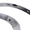 2PCS Farol de carro Anel Moldura Guarnição Surround Capa Apto Para BMW Mini Cooper R55 R56