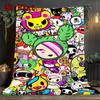 Tokidoki 2D Flat Pattern Flannel Blanket High Quality All Seasons Warmth and Comfort Perfect for Christmas Gifts.PMT0914024