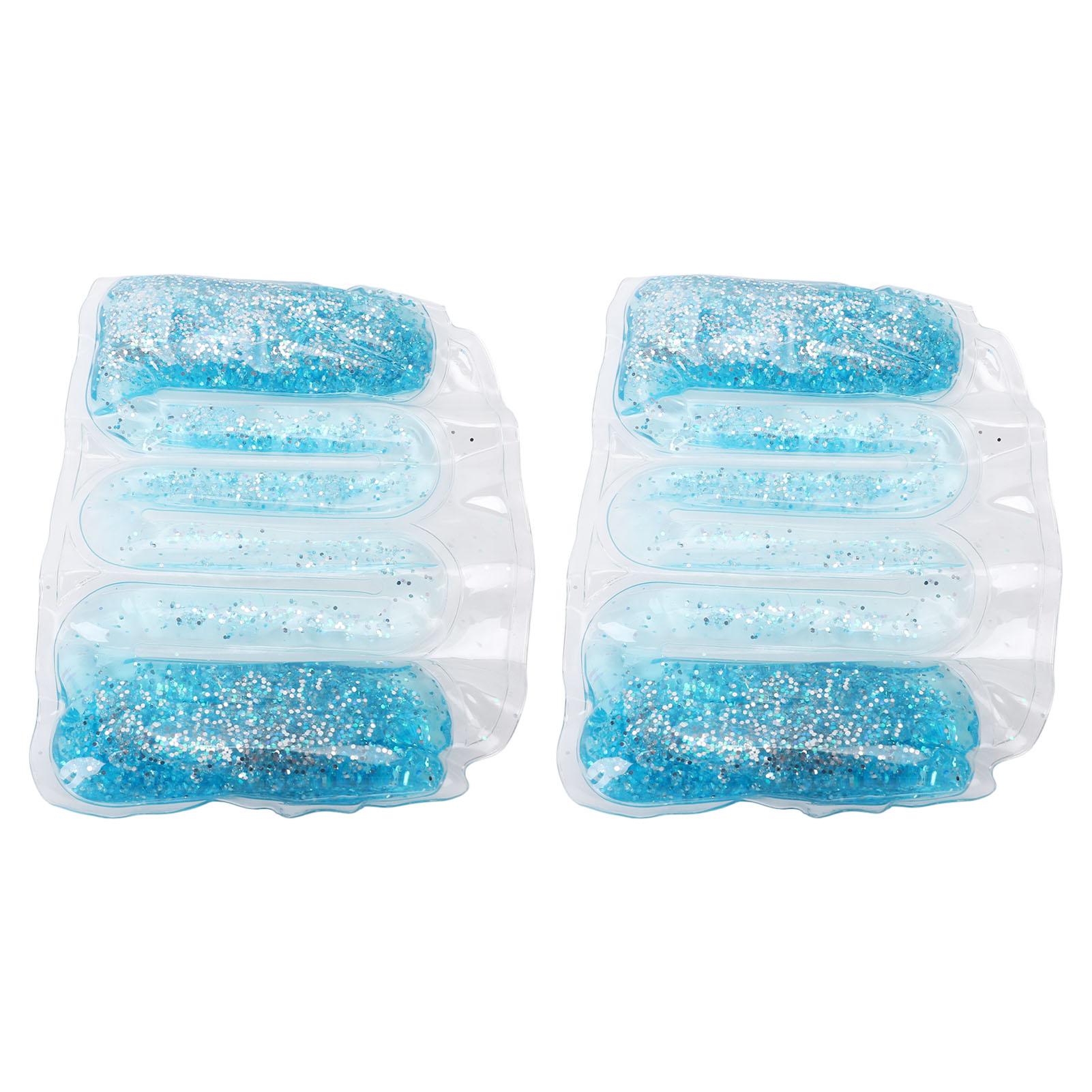 

2 Pcs Sensory Fidget Toy Portable Squeezable Relaxing Glitter Sensory Toy for School Home Students