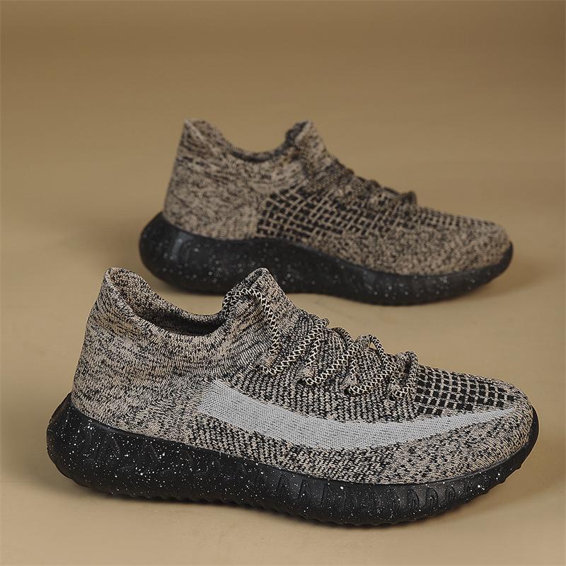 TUINANLE Pánske bežecké topánky sieťovaná priedušná platforma tenisky na šnurovanie ľahké tenisky vulkanizované topánky