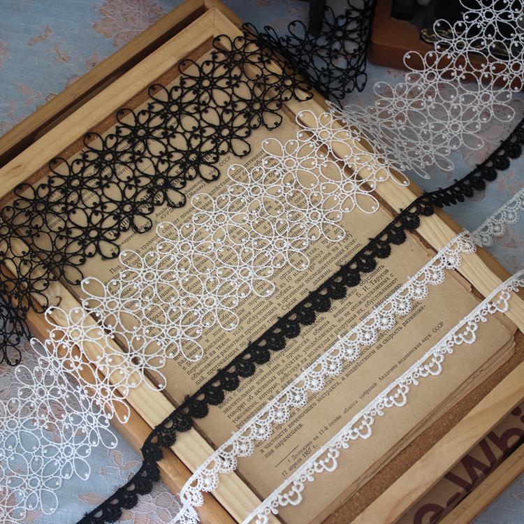Hollow Polyester Lace Trim for DIY Clothing & Hair Accessories