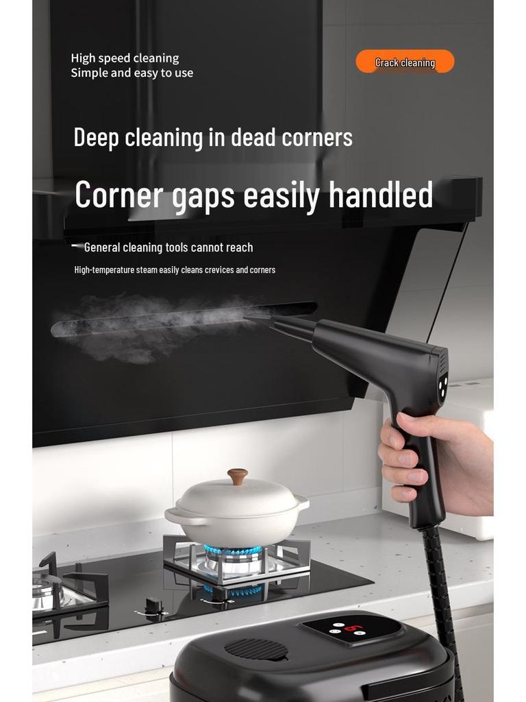 Multi-Function Steam Cleaner for Kitchen, Range Hood, Air Conditioner & More