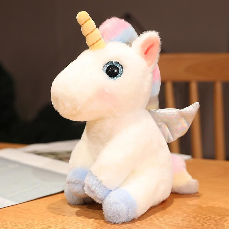 High-Quality 1Pcs High-Quality 25Cm High-Quality Colourful High-Quality Unicorn High-Quality Plush Play sets High-Quality Cute High-Quality Cartoon 25cm