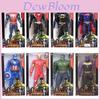 Figurine Colorate de Supereroi cu Spiderman Hulk Iron Man Captain America Perfecte pentru Cadou Copii și Colecționabile