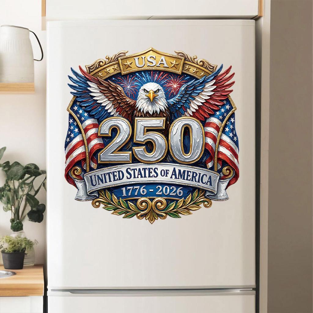 250th US Independence Day Commemorative Wall Stickers for Decoration