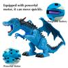 Rc Dinosaur Kids Pet Electric Robot Led Remote Control Animals Spitfire Walk Sounds Boy Educational Toys for Boys Children Gift