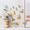 12pcs 3D Butterfly Wallpaper Self Adhesive Decal New Butterfly Wall Stickers  Festival Decoration