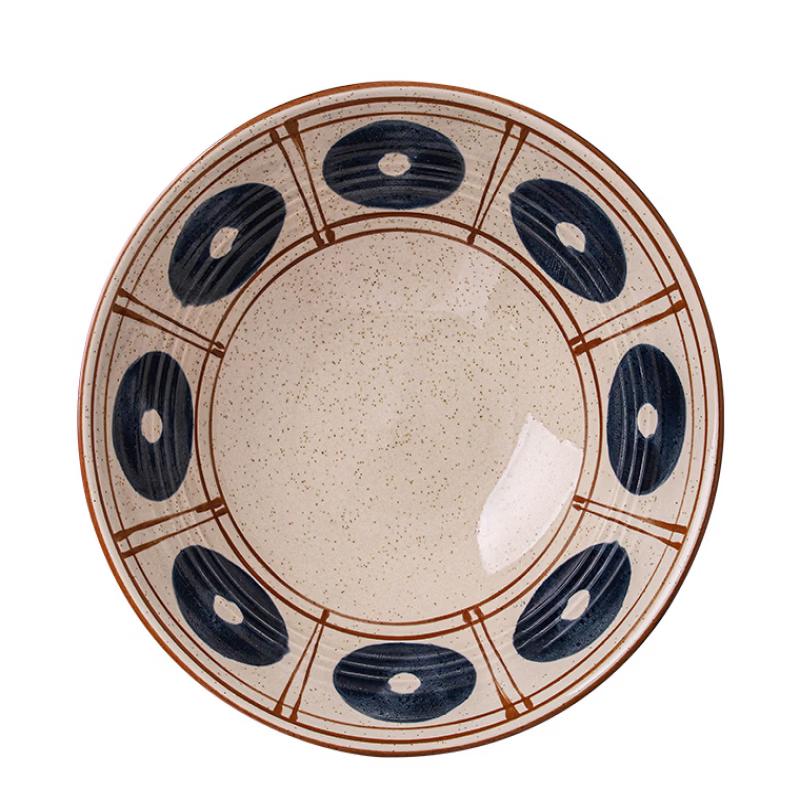 ZISIZ Japanese Ceramic Ramen Bowl