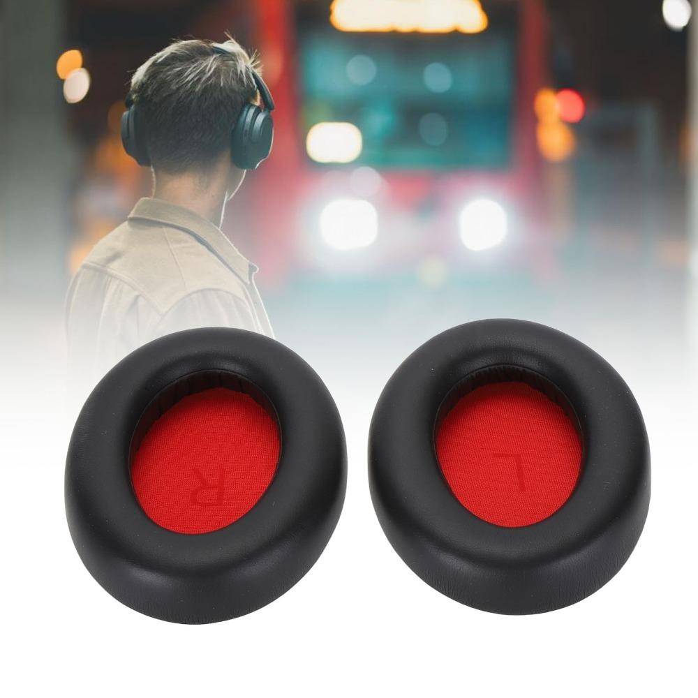 Noise Isolation Protein Leather Headphone Ear Pads for 1MORE SonoFlow Worn Ear Cushions Upgrade