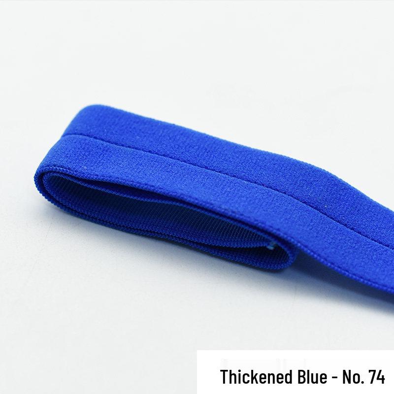2-2.3cm Thick Elastic Fold-Over Binding Tape for Clothing and Jackets