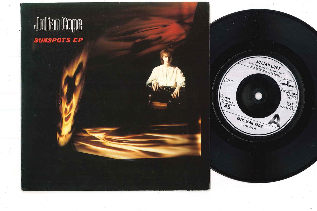 

7inch Record JULIAN COPE - Sunspots EP MER1822 MERCURY 1985 UK Rock Used