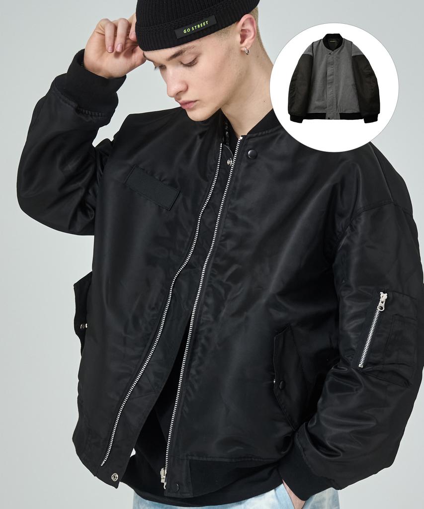 Gostreet Oversized Ma-1 Reversible Blouson