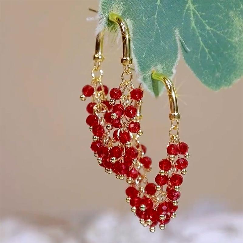 1 Pair of New Unique Design Earrings Fashionable and Delicate Earrings Fashionable and Elegant New 's Wear Christmas Gift