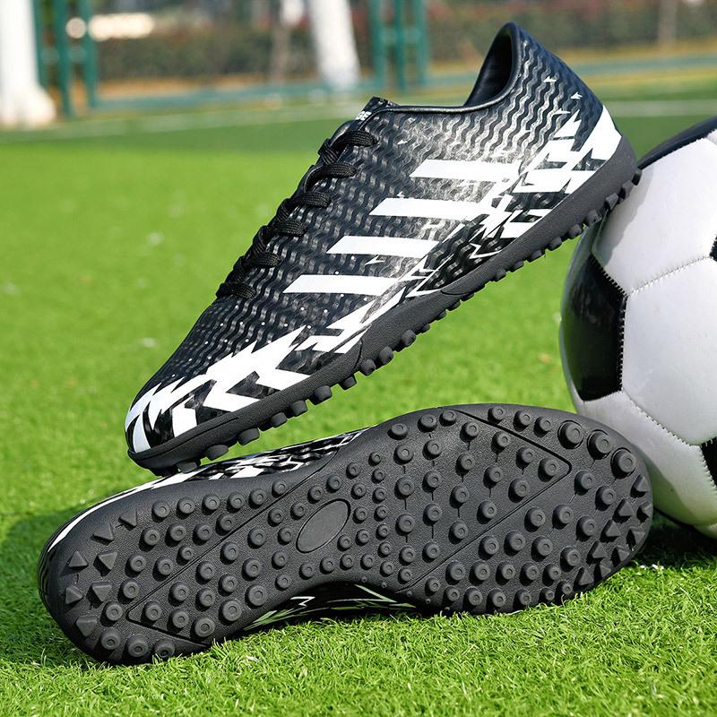 Football shoes men's autumn low-top spikes broken nails student children boys professional training