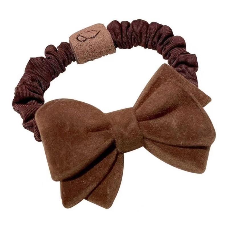 Lady Charm Love Heart Bow Hair Ring Hair Tie Elastic Hair Band Hair Accessories Girl Ponytail Holders
