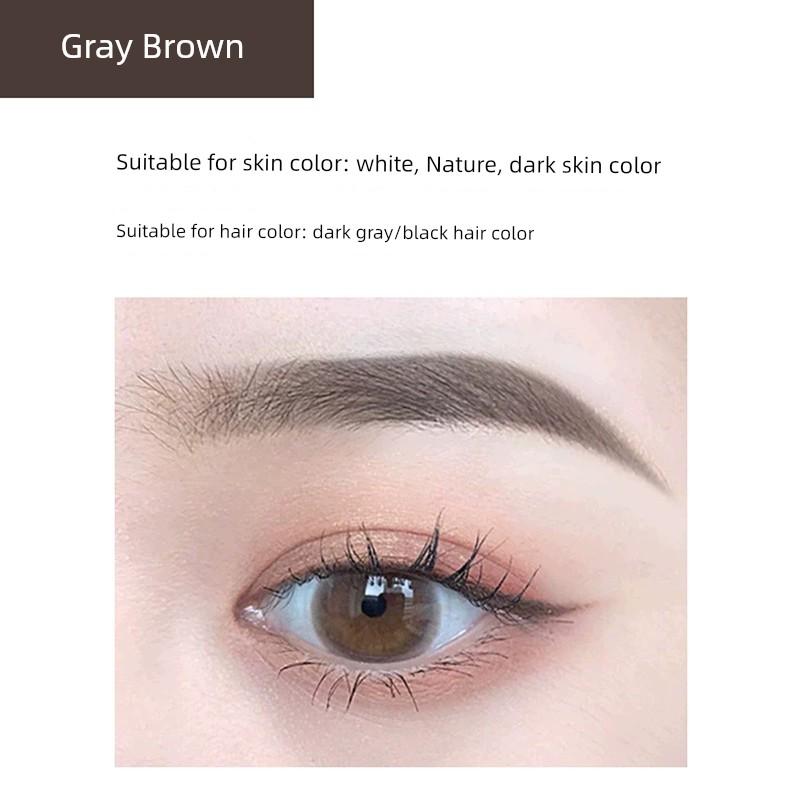 French Big Brand Eyebrow Pencil Waterproof Long Lasting Fadeless Distinct Look Novice Wild Eyebrow Sweat-Proof Eyebrow Pencil Female Non-Fading