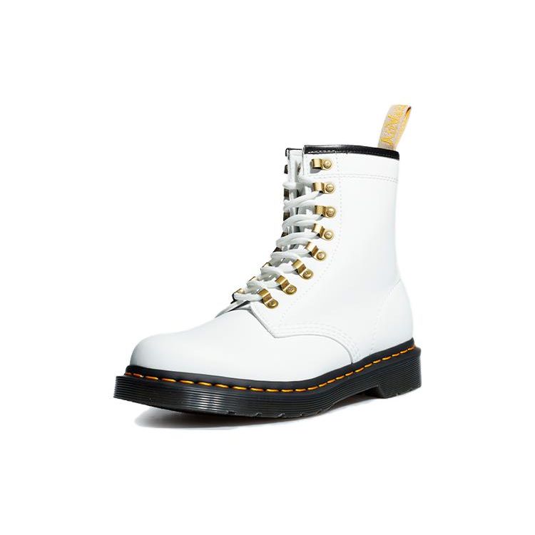 Dr. Martens 1460 VEGAN HDW Unisex Bílé 27649113