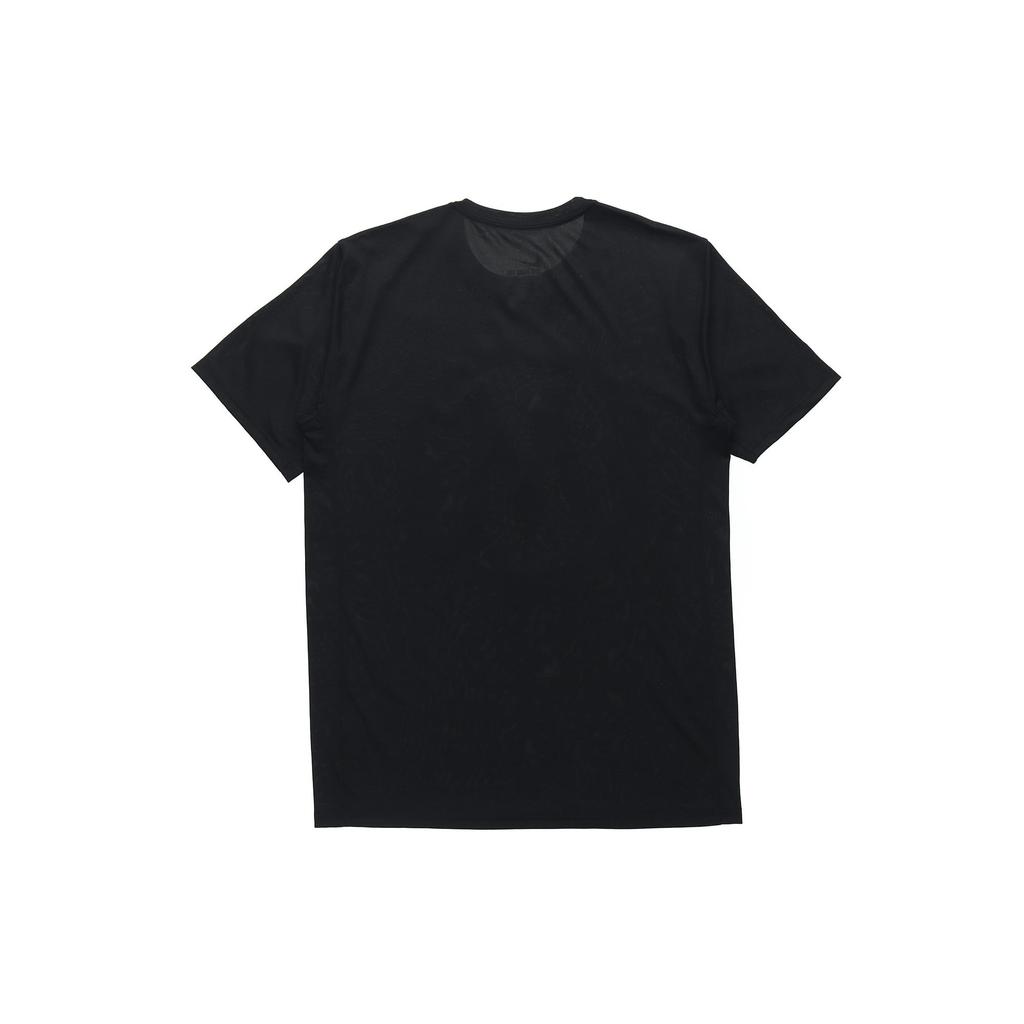 Nike T Shirts Men's Black Crew Neck Moderate Straight Fit 727982-010