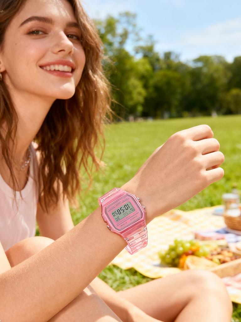Casio Resin Case Resin Strap Women's Quartz Watch F-91WS-4