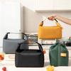 Tragbare Isolierte Große Kapazität Winter Lunch Bento Tasche für Büroangestellte