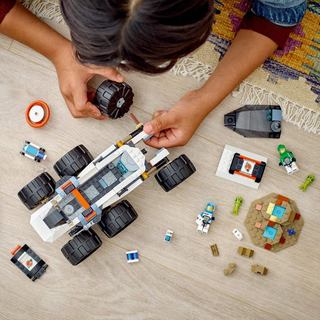 LEGO City Exploring Star Rover und Alien Spielzeug Geschenk Geburtstagsblock Pädagogisches Weihnachten Jungen Mädchen Kinder 6 Jahre alt 7 Jahre alt 8 Jahre alt