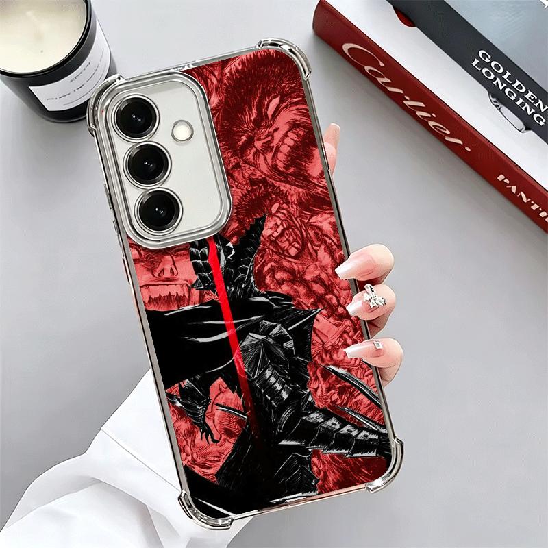G-Guts B-Berserks Anime Soft Phone Case For Samsung A17 A27 A07 A37 A57 A16 A56 A15 A55 A14 A54 A13 A53 A26 A36 A25 A35 A24 A34